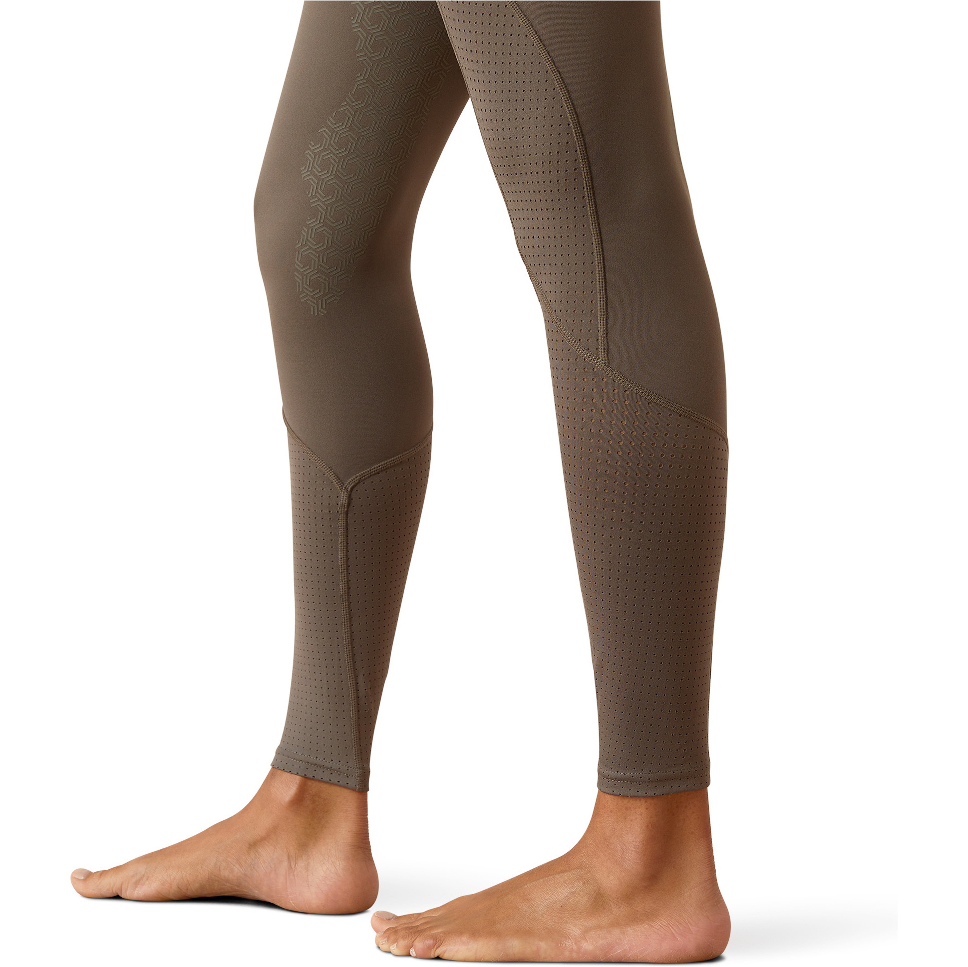 2025 Ariat Womens Breathe Eos Half Grip Tight 10054929 - Plum Grey